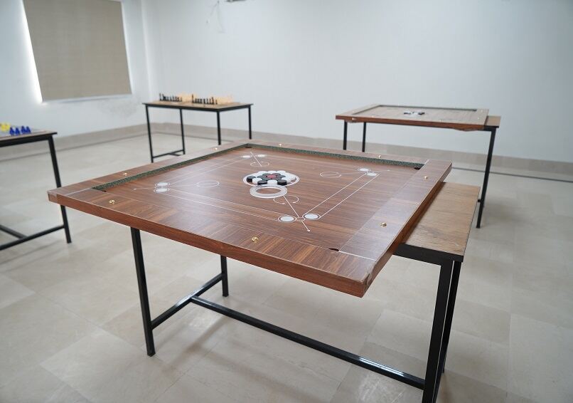 Indoor games room